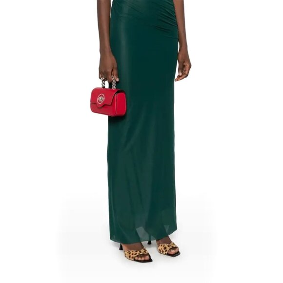 Versace La Medusa Mini Crossbody Bag - Red - Picture 5 of 11